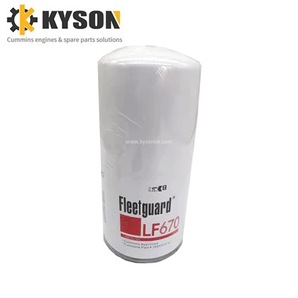 กรองน้ำมันรถขุด กรองน้ำมันรถปราบดิน Lf670 3889310