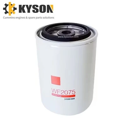 ตัวกรองน้ำ WF2075 WF2144 สำหรับ Fleetguard สำหรับเครื่องกำเนิดไฟฟ้า Dongfeng Cummins NT855 M11 3318318 ตัวกรองน้ำหล่อเย็นเครื่องยนต์ดีเซล